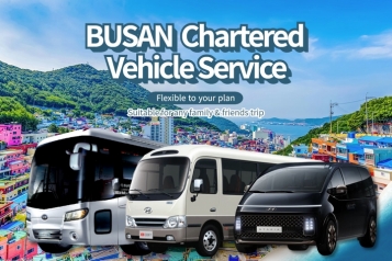 Chartered Vehicle Service from  Busan 4~42 pax