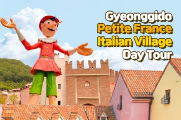 Nami Island, Petite France, The Pinocchio & Da Vinci Italian Village  Railbike Day Tour
