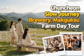 Chuncheon Slow Journey : Brewery, Makguksu & Farm Experience Day Tour